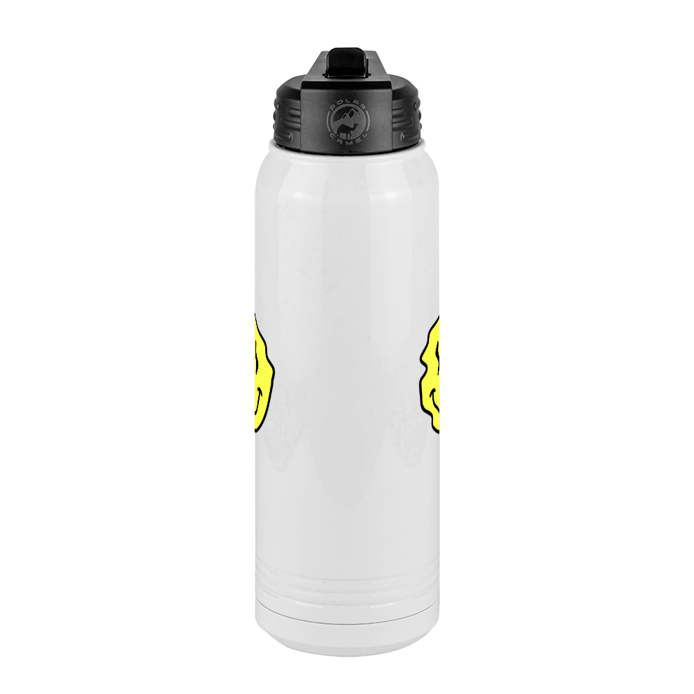 Smiley Face Water Bottle (30 oz) - Center View