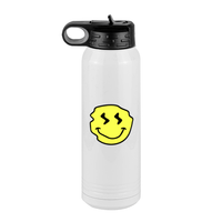 Thumbnail for Smiley Face Water Bottle (30 oz) - Left View