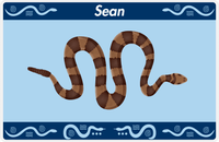 Thumbnail for Personalized Snakes Placemat VIII - Snake Symbols -  View