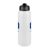 Thumbnail for Personalized Soccer Water Bottle (30 oz) - Center View