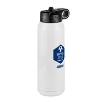 Thumbnail for Personalized Soccer Water Bottle (30 oz) - Front Right View