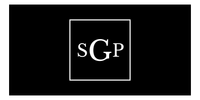 Thumbnail for Personalized Solid Color Beach Towel - Horizontal - Square - Black and White - Monogram - Front View