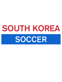 Thumbnail for South Korea Soccer T-Shirt - White - Decorate View