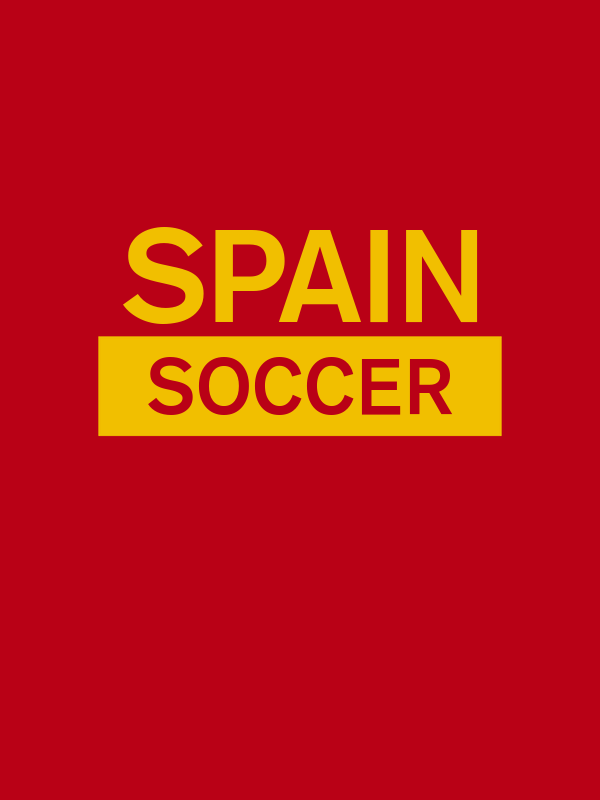 Spain Soccer T-Shirt - Red - Decorate View