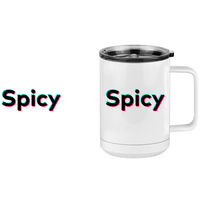 Thumbnail for Spicy  Coffee Mug Tumbler with Handle (15 oz) - TikTok Trends - Design View