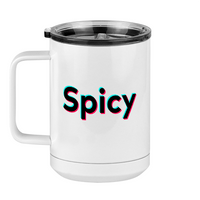 Thumbnail for Spicy  Coffee Mug Tumbler with Handle (15 oz) - TikTok Trends - Left View