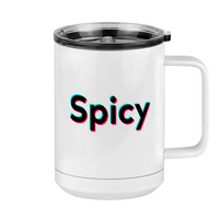 Thumbnail for Spicy  Coffee Mug Tumbler with Handle (15 oz) - TikTok Trends - Right View