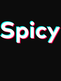 Thumbnail for Spicy T-Shirt - Black - TikTok Trends - Decorate View
