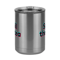 Thumbnail for Spill The Tea Coffee Mug Tumbler with Handle (15 oz) - TikTok Trends - Front View