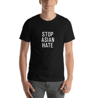 Thumbnail for Stop Asian Hate T-Shirt - Black - Shirt View