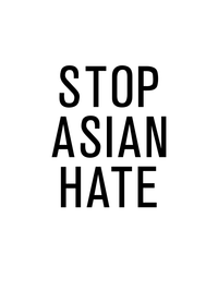 Thumbnail for Stop Asian Hate T-Shirt - White - Decorate View