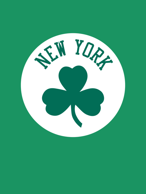 St Patrick's Day T-Shirt - New York - Decorate View