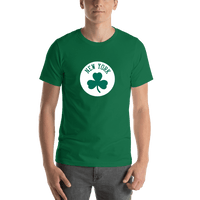 Thumbnail for St Patrick's Day T-Shirt - New York - Shirt View