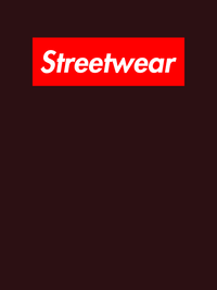 Thumbnail for Personalized Streetwear T-Shirt - Oxblood Black - Your Custom Text - Decorate View