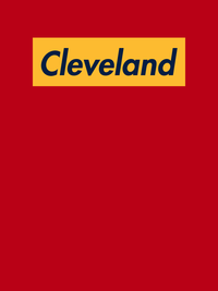 Thumbnail for Personalized Streetwear T-Shirt - Red - Cleveland - Decorate View
