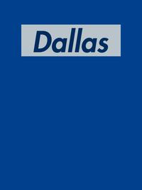 Thumbnail for Personalized Streetwear T-Shirt - Blue - Dallas - Decorate View