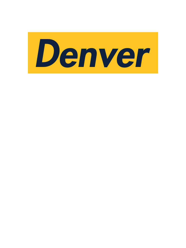 Personalized Streetwear T-Shirt - White - Denver - Decorate View