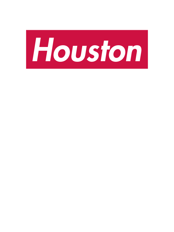 Personalized Streetwear T-Shirt - White - Houston - Decorate View