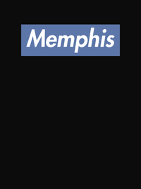 Thumbnail for Personalized Streetwear T-Shirt - Black - Memphis - Decorate View