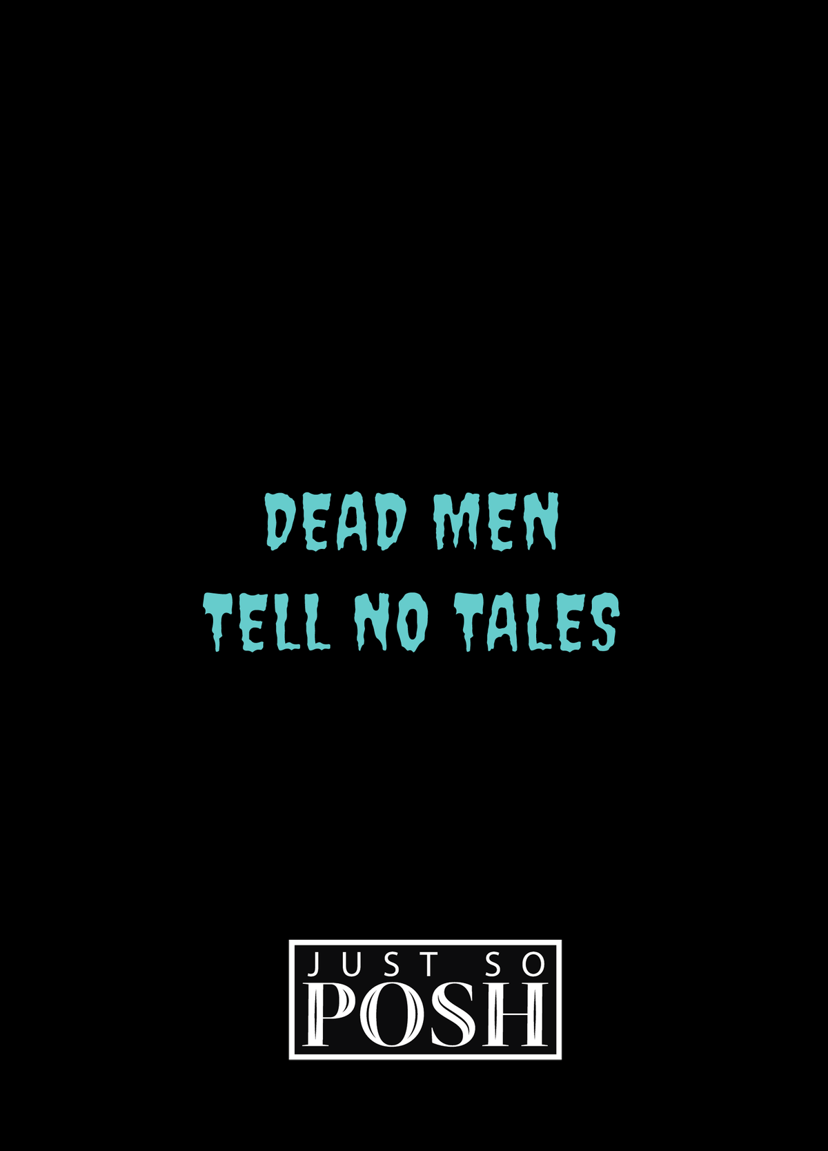 Sugar Skulls Journal - Dead Men Tell No Tales - Back View