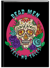 Thumbnail for Sugar Skulls Journal - Dead Men Tell No Tales - Front View