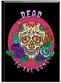 Thumbnail for Sugar Skulls Journal - Dead To The Bone - Front View