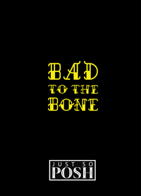 Thumbnail for Sugar Skulls Journal - Bad to the Bone - Back View