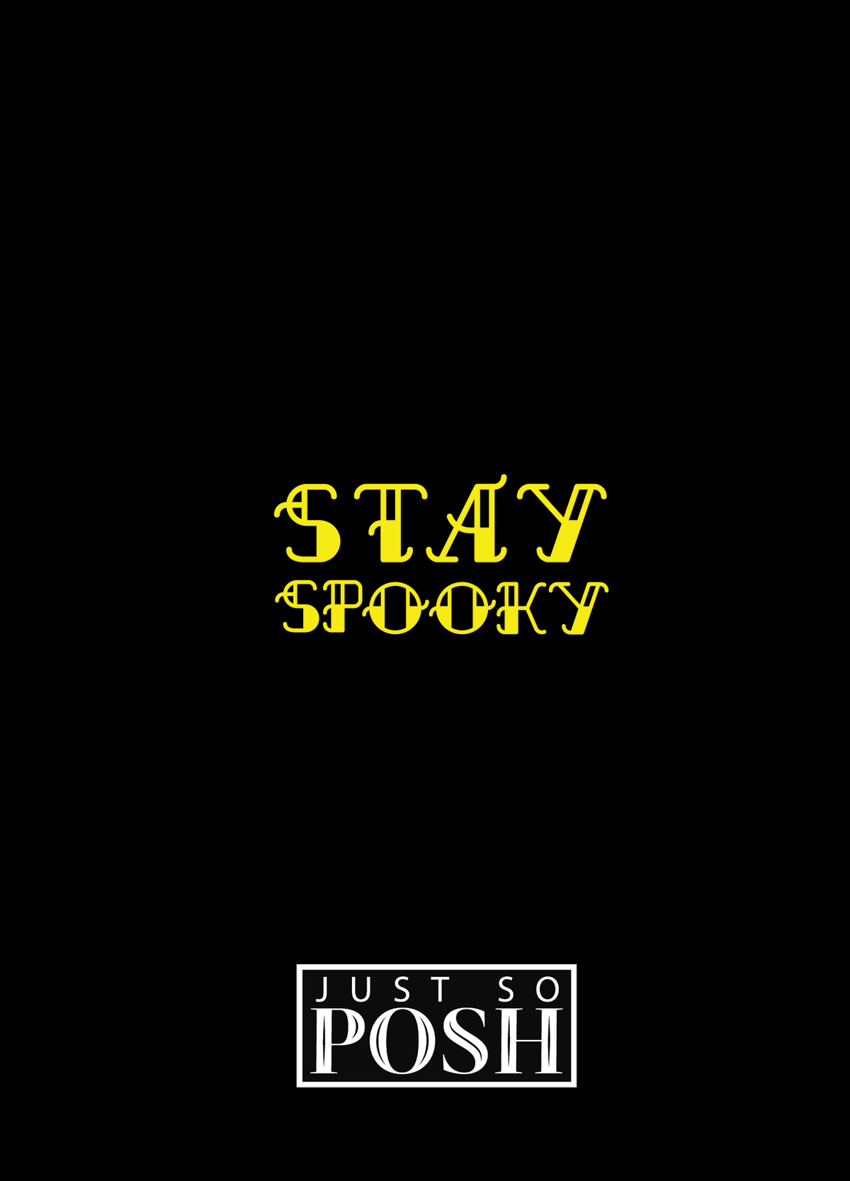 Sugar Skulls Journal - Stay Spooky - Back View