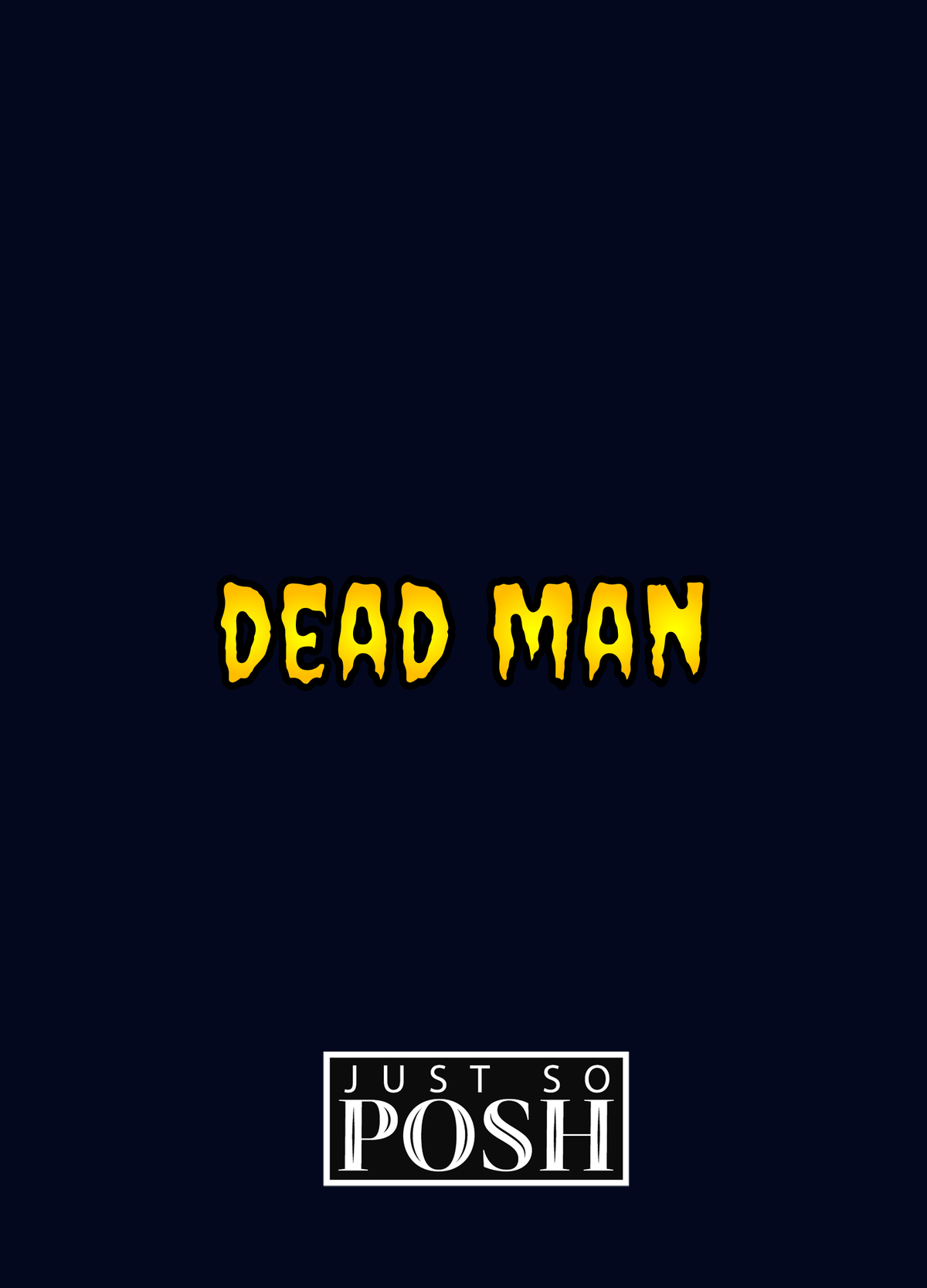 Personalized Sugar Skulls Journal - Dead Man - Back View
