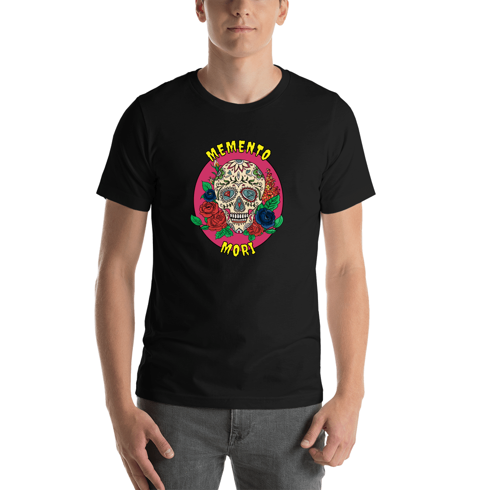 Sugar Skull T-Shirt - Black - Memento Mori - Shirt View