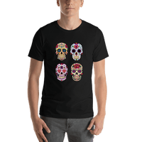 Thumbnail for Sugar Skull T-Shirt - Black - Shirt View