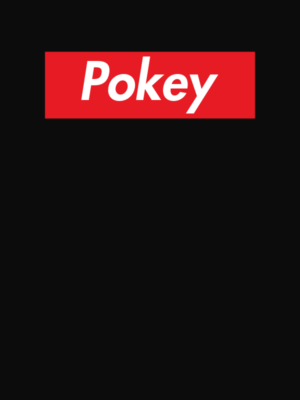 Personalized Super Parody T-Shirt - Black - Pokey - Decorate View