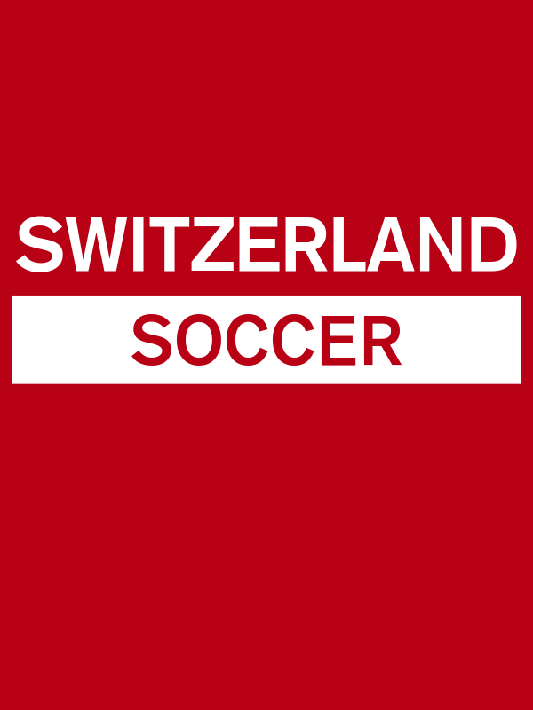Switzerland Soccer T-Shirt - Red - Decorate View