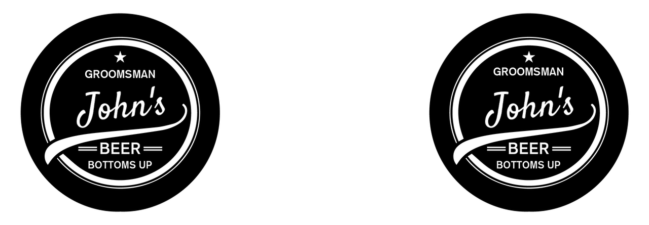 Personalized Swoop Lettering Pilsner Tumbler (20 oz) - Graphic View