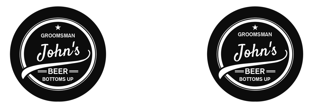 Personalized Swoop Lettering Pilsner Tumbler (20 oz) - Graphic View