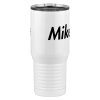 Thumbnail for Personalized Tall Travel Tumbler (20 oz) - Front Right View