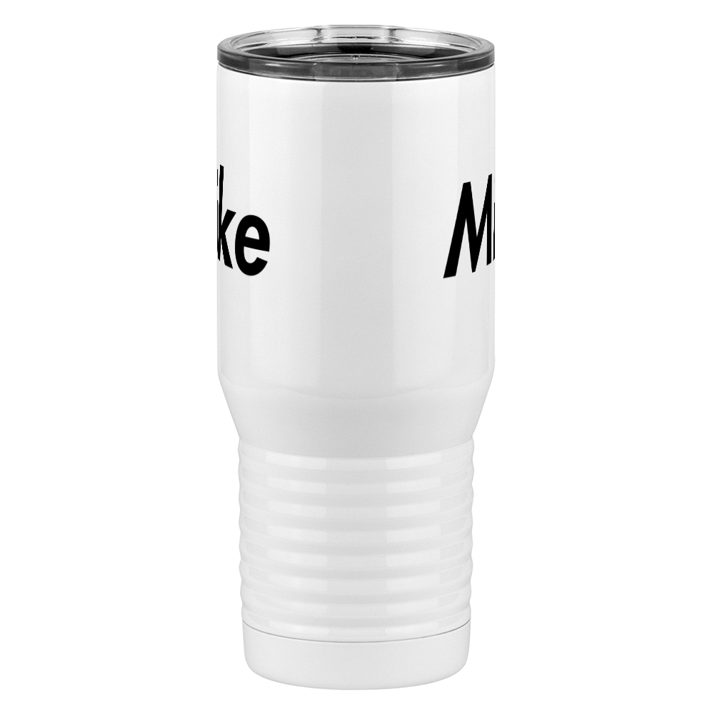 Personalized Tall Travel Tumbler (20 oz) - Front View