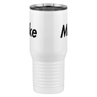 Thumbnail for Personalized Tall Travel Tumbler (20 oz) - Front View