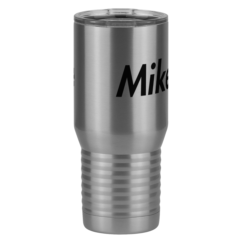 Personalized Tall Travel Tumbler (20 oz) - Front Right View