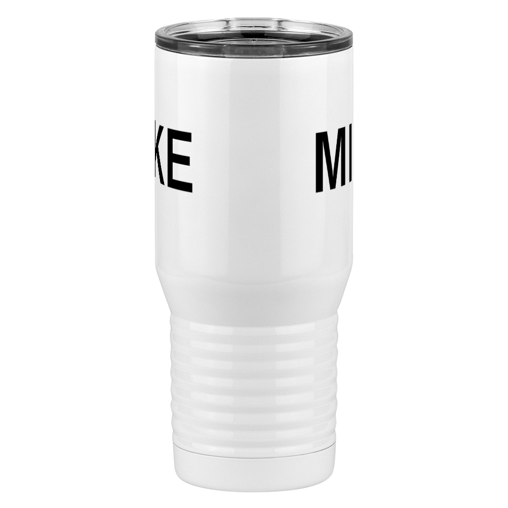 Personalized Tall Travel Tumbler (20 oz) - Front View
