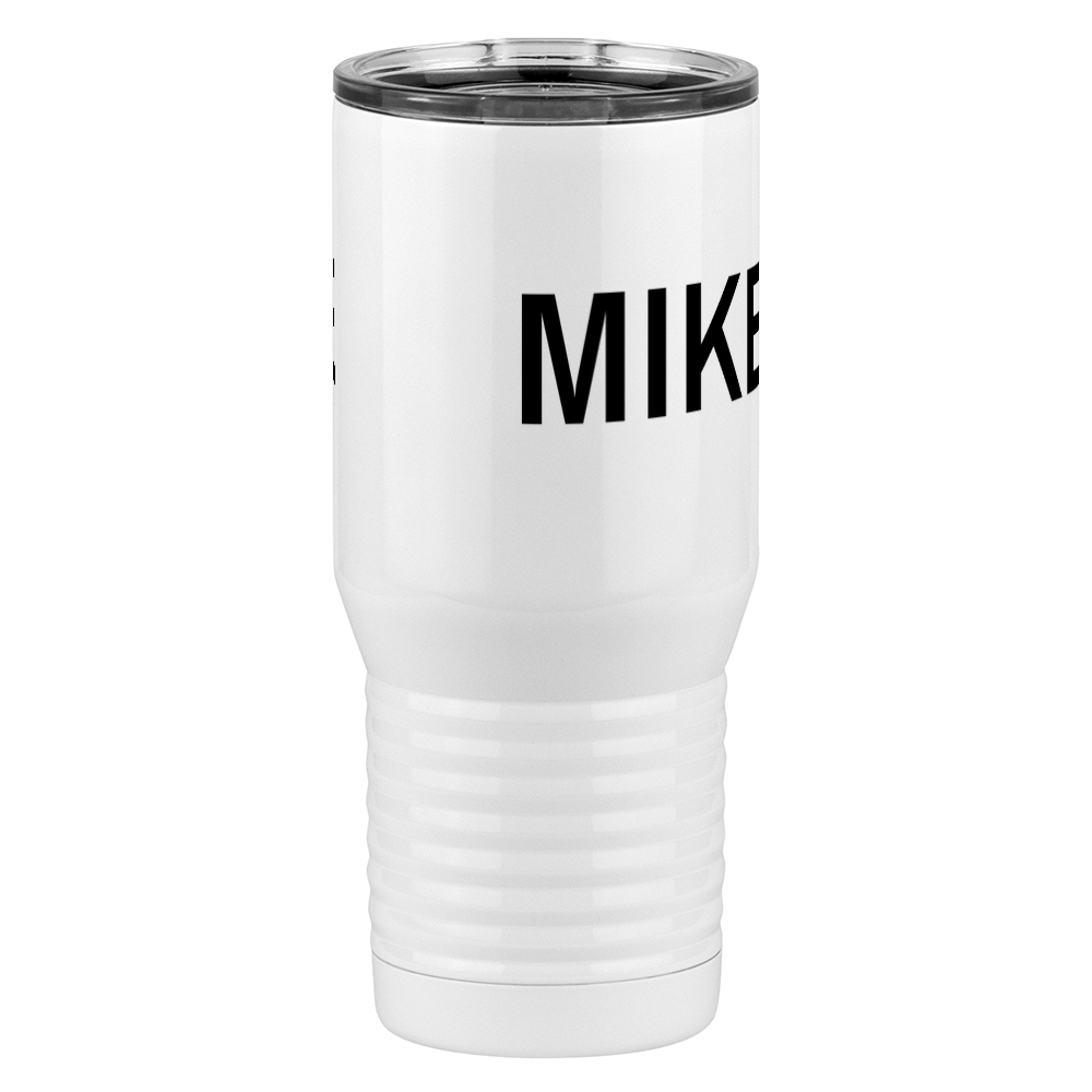 Personalized Tall Travel Tumbler (20 oz) - Front Right View