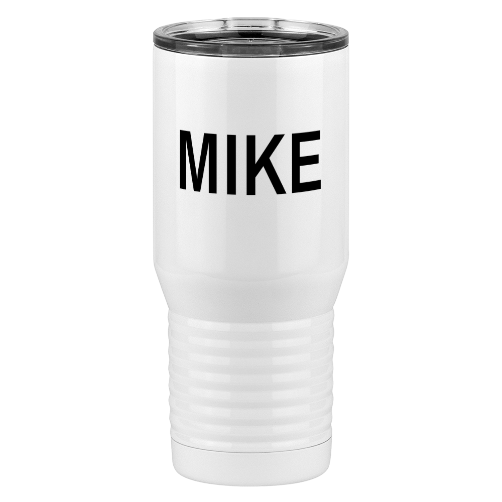 Personalized Tall Travel Tumbler (20 oz) - Left View