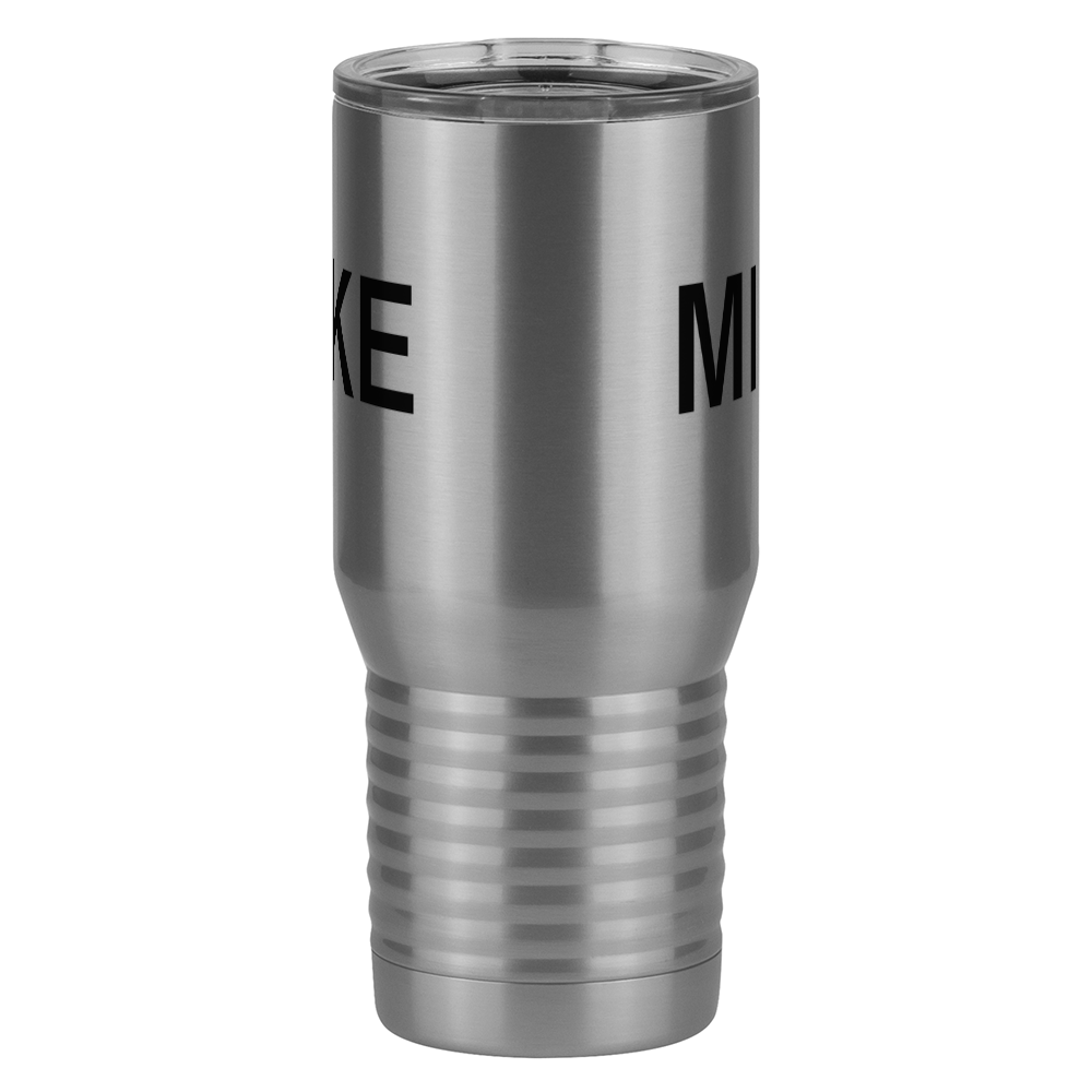 Personalized Tall Travel Tumbler (20 oz) - Front View