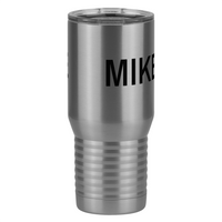 Thumbnail for Personalized Tall Travel Tumbler (20 oz) - Front Right View