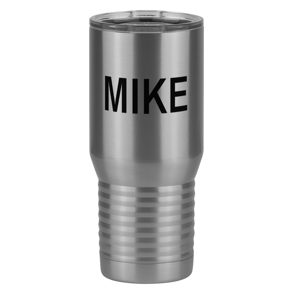 Personalized Tall Travel Tumbler (20 oz) - Left View