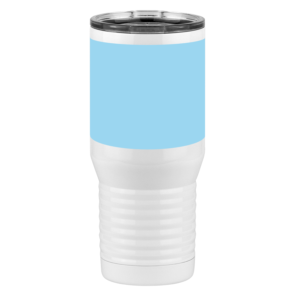 Personalized Tall Travel Tumbler (20 oz) - Upload Your Art - Front Left View