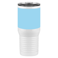 Thumbnail for Personalized Tall Travel Tumbler (20 oz) - Upload Your Art - Front Left View