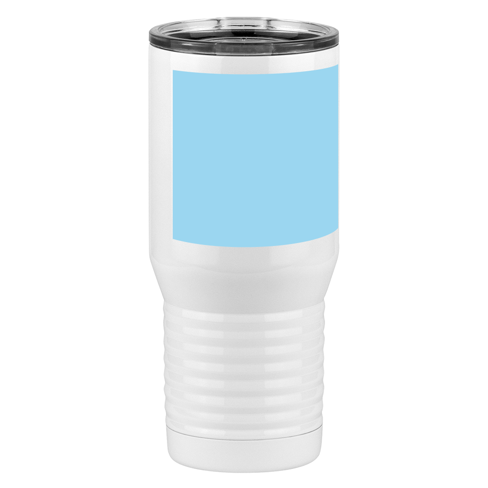 Personalized Tall Travel Tumbler (20 oz) - Upload Your Art - Left View
