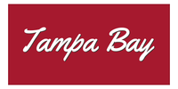 Thumbnail for Personalized Tampa Bay Beach Towel - Front View