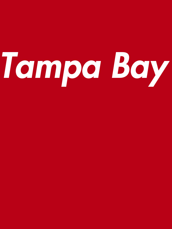 Personalized Tampa Bay T-Shirt - Red - Decorate View